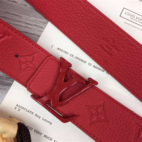 lv belt man|red louis vuitton belt men's.